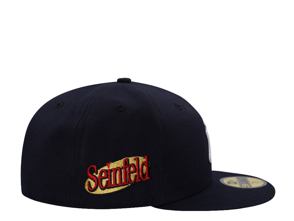 New Era New York Yankees Seinfeld Navy Prime Edition 59Fifty Fitted Cap
