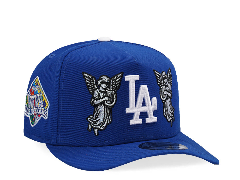 New Era Los Angeles Dodgers Angel Royal Blue Prime Edition 9Fifty A Frame Snapback Cap