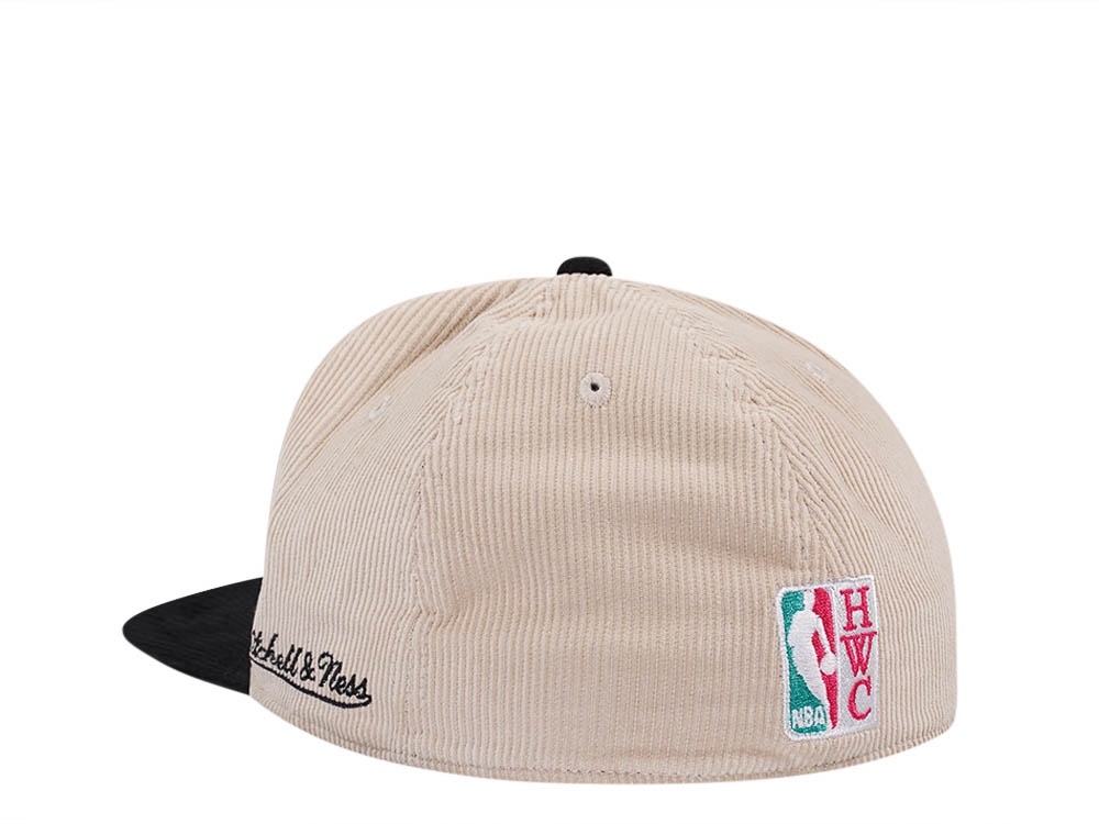 Mitchell & Ness San Antonio Spurs All Star 1996 Two Tone Hardwood Classic Cord Edition Dynasty Fitted Cap