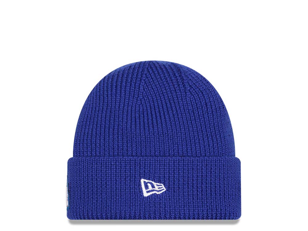 New Era Los Angeles Dodgers Skull Knit Blue Mütze