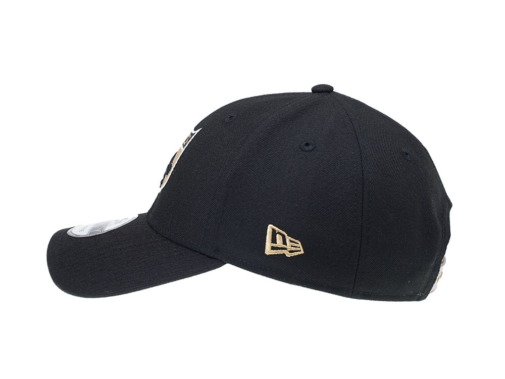 New Era New Orleans Saints Curved Black Edition 9Forty Snapback Cap