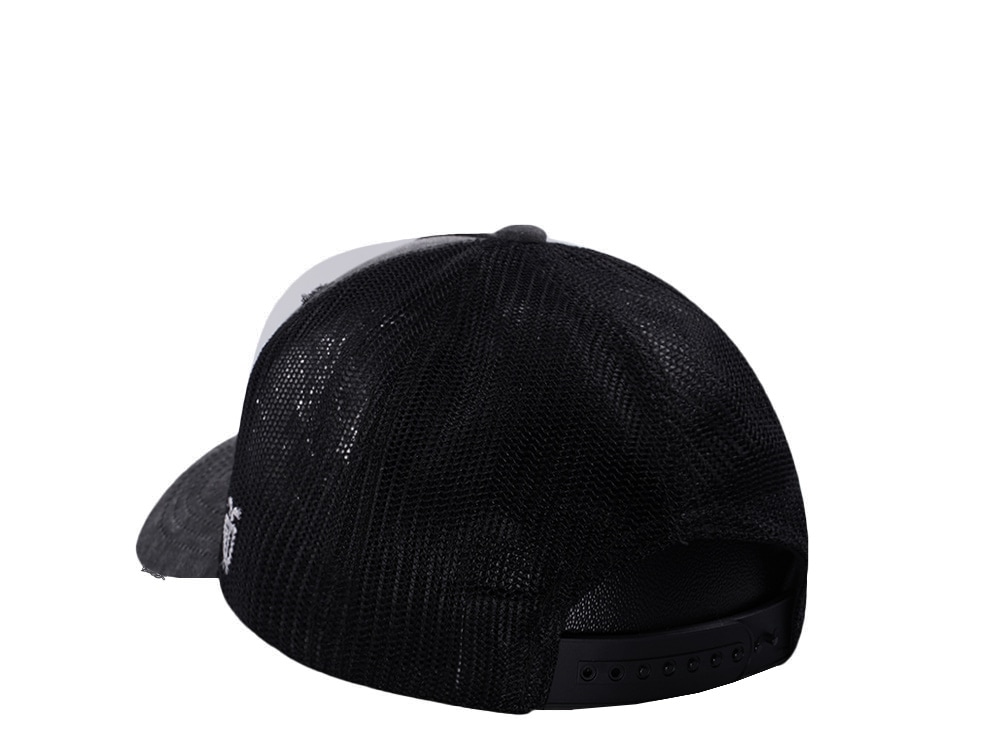 Parallel Union Trust No One Patch Faded Black Distressed Edition Trucker Snapback Cap