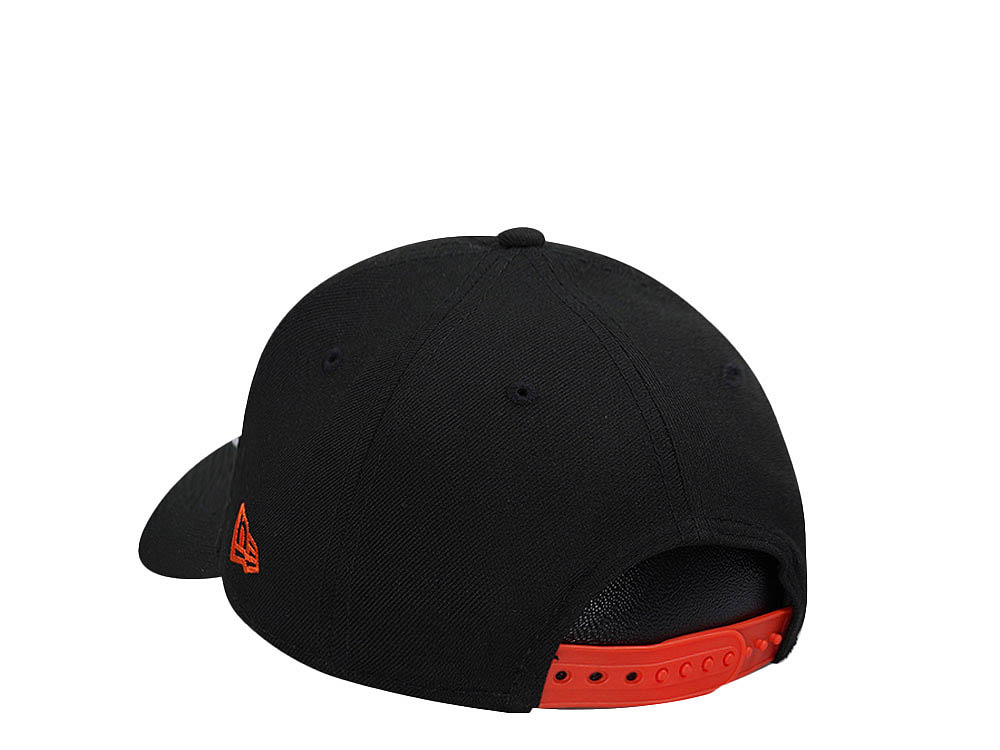 New Era Baltimore Orioles Black Orange Detail Edition 9Forty Snapback Cap