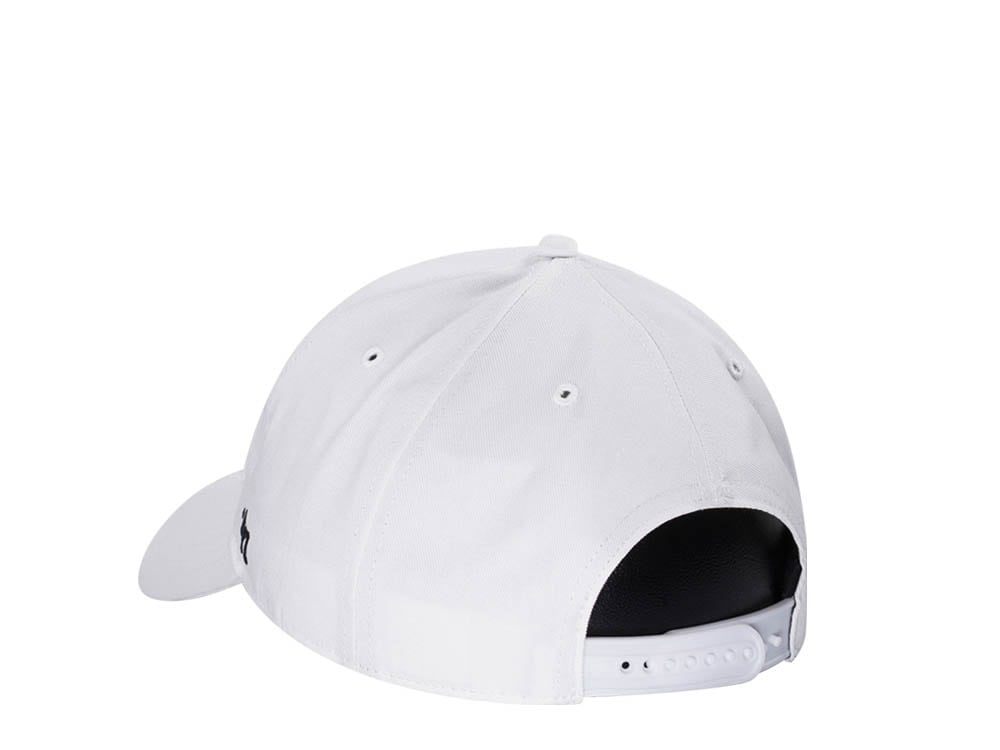 47Brand Los Angeles Dodgers White Raised Basic MVP Snapback Cap