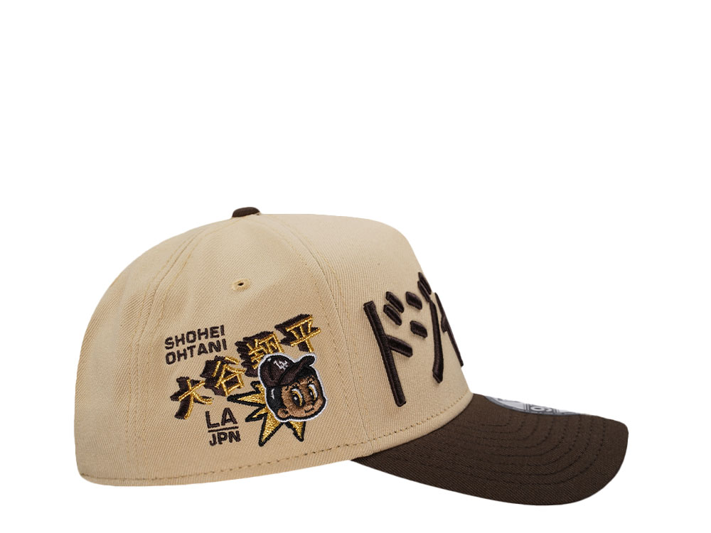 New Era Los Angeles Dodgers Ohtani Vegas Gold Two Tone Edition 9Forty A Frame Snapback Cap