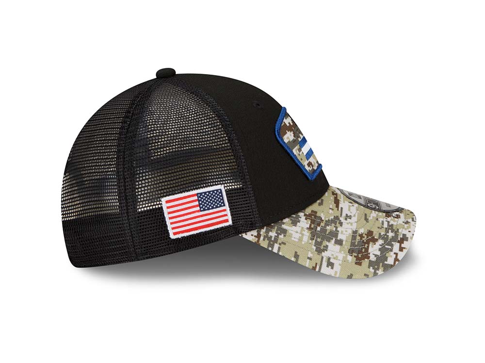 New Era Indianapolis Colts Salute to Service 21 9Forty Trucker Snapback Cap