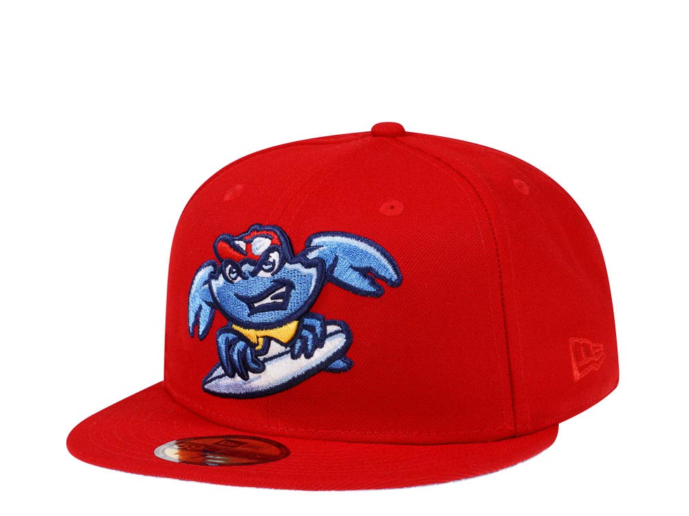 New Era Jersey Shore Blue Claws Paisley Edition 59Fifty Fitted Cap