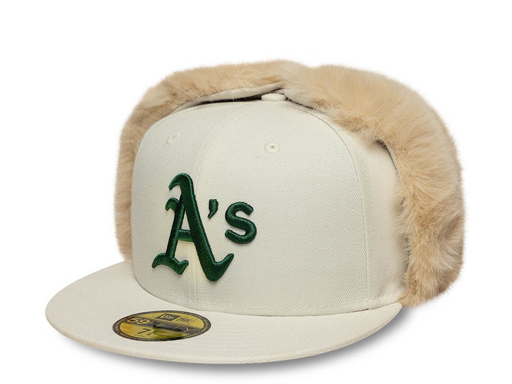 New Era Oakland Athletics World Series 1989 Ivory Prime Edition 59Fifty Dogear Fitted Cap