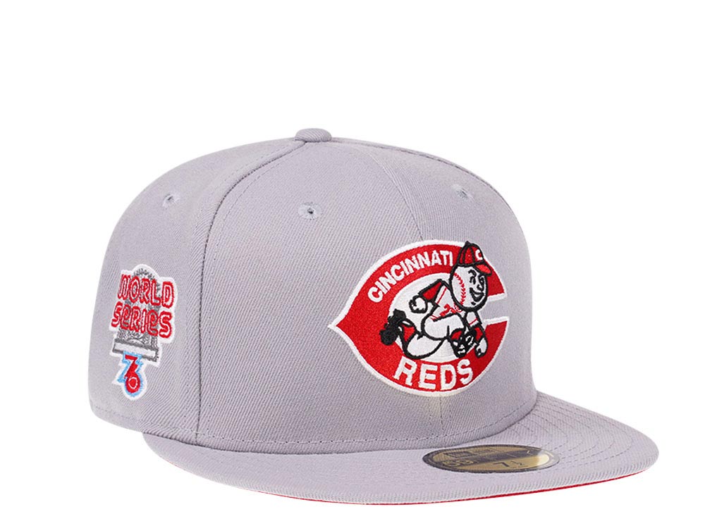 New Era Cincinnati Reds World Series 1976 Fresh Grey Edition 59Fifty Fitted Cap