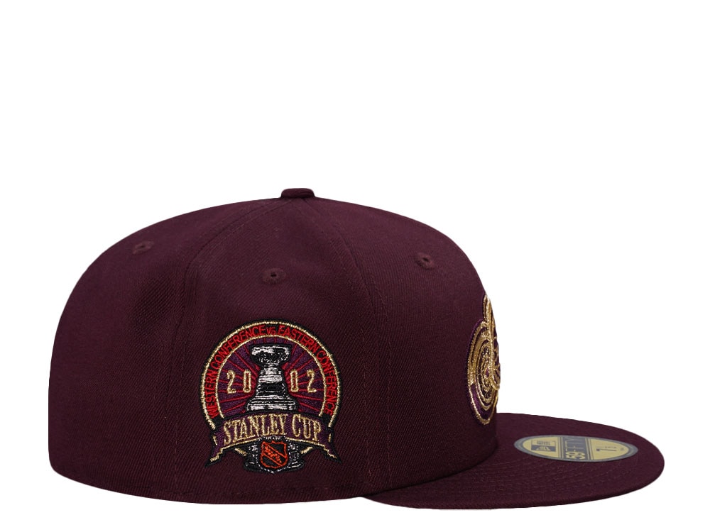 New Era Detroit Red Wings Stanley Cup 2002 The Captain Edition 59Fifty Fitted Cap
