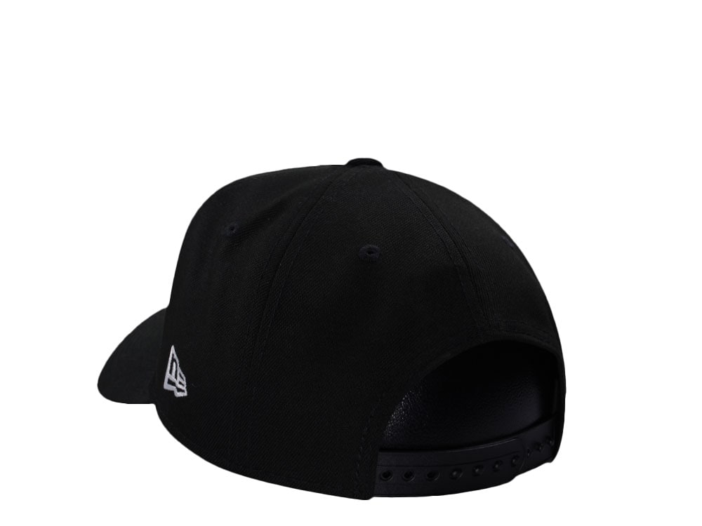 New Era Texas Rangers 40th Anniversary Black Prime Edition 9Forty A Frame Snapback Cap