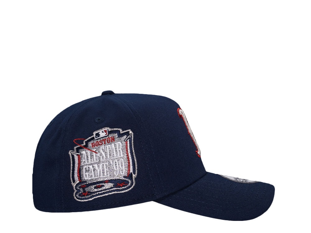 New Era Boston Red Sox All Star Game 1999 Navy Metallic Edition 9Forty A Frame Snapback Cap
