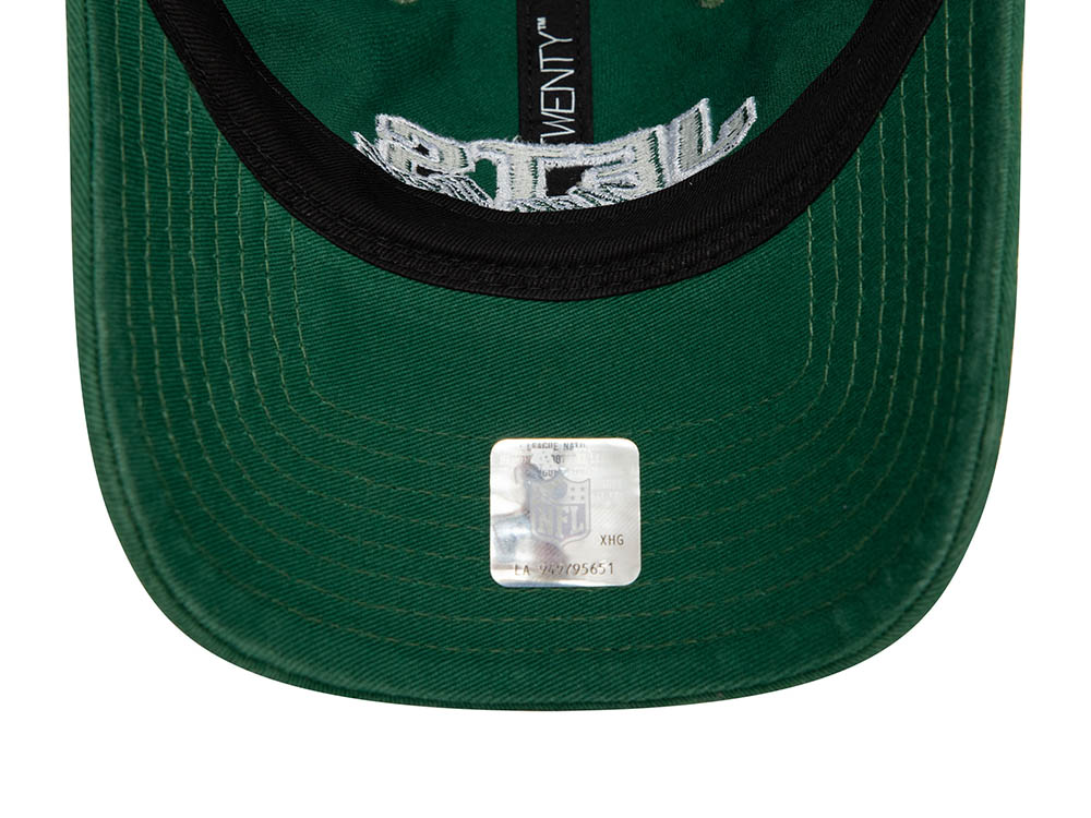 New Era New York Jets NFL Script Green 9Twenty Strapback Cap