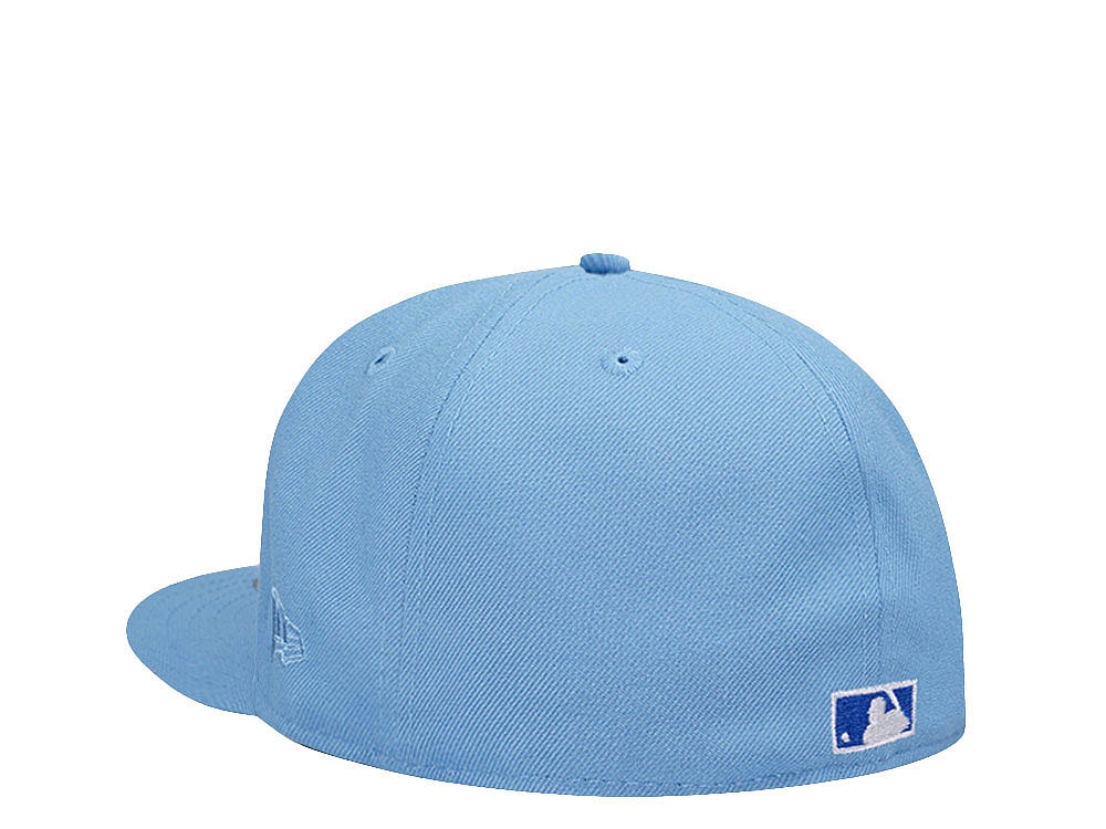New Era Colorado Rockies 25th Anniversary Glacier Blue and Ice Edition 59Fifty Fitted Cap