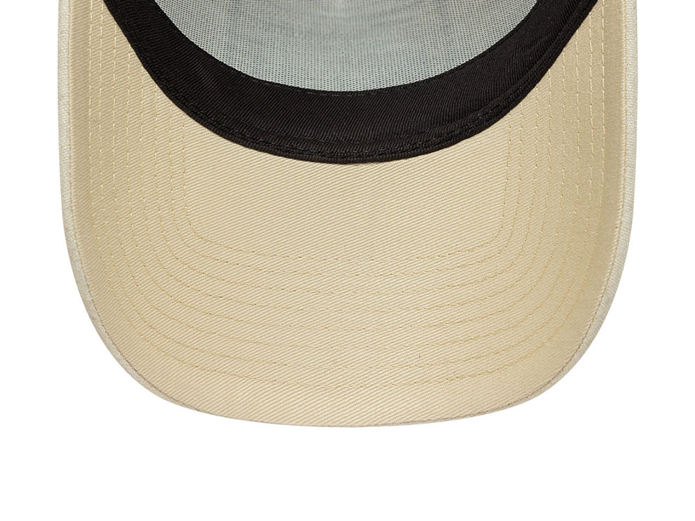 New Era Patch Stone Linen 9Forty E Frame Snapback Cap