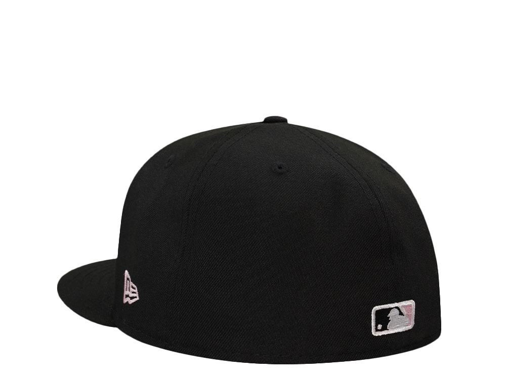 New Era Los Angeles Dodgers Script Black Pink Prime Edition 59Fifty Fitted Cap