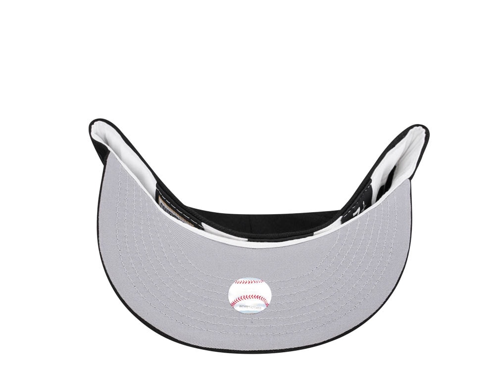 New Era Oakland Athletics 30th Anniversary Black Silver Color Flip Edition 59Fifty Fitted Cap