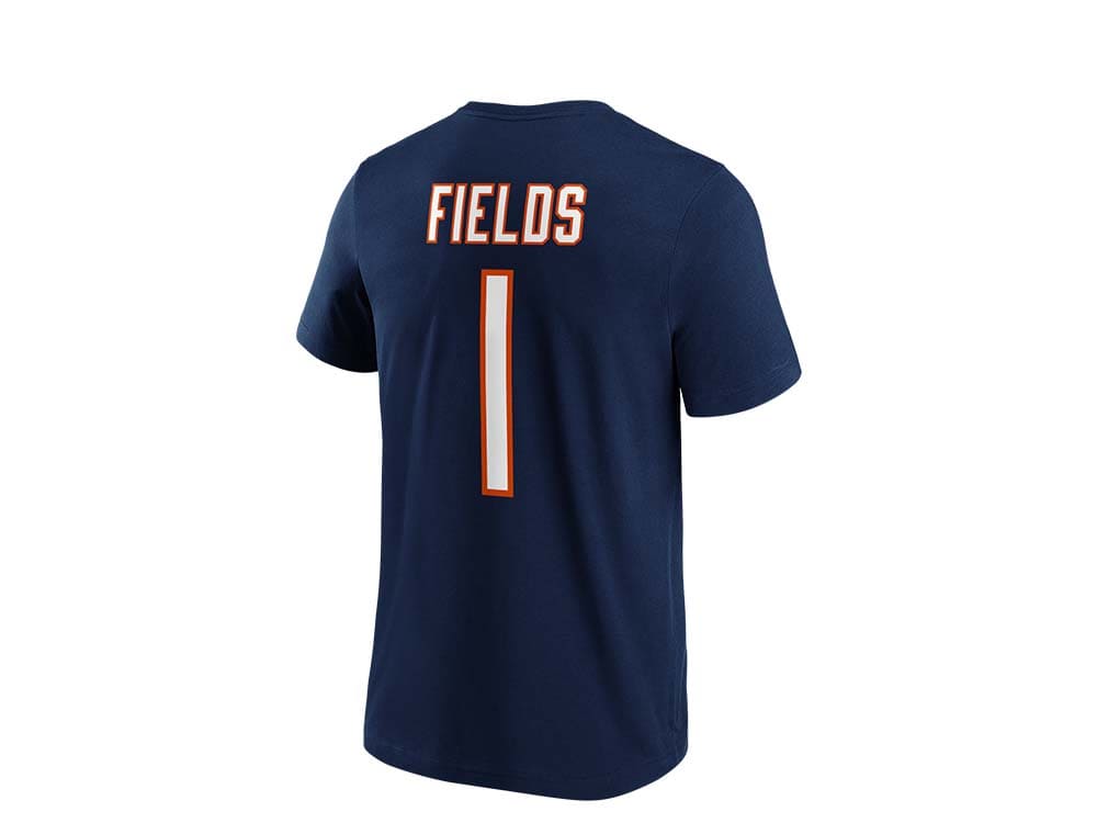 Fanatics Chicago Bears Justin Fields Name & Number T-Shirt