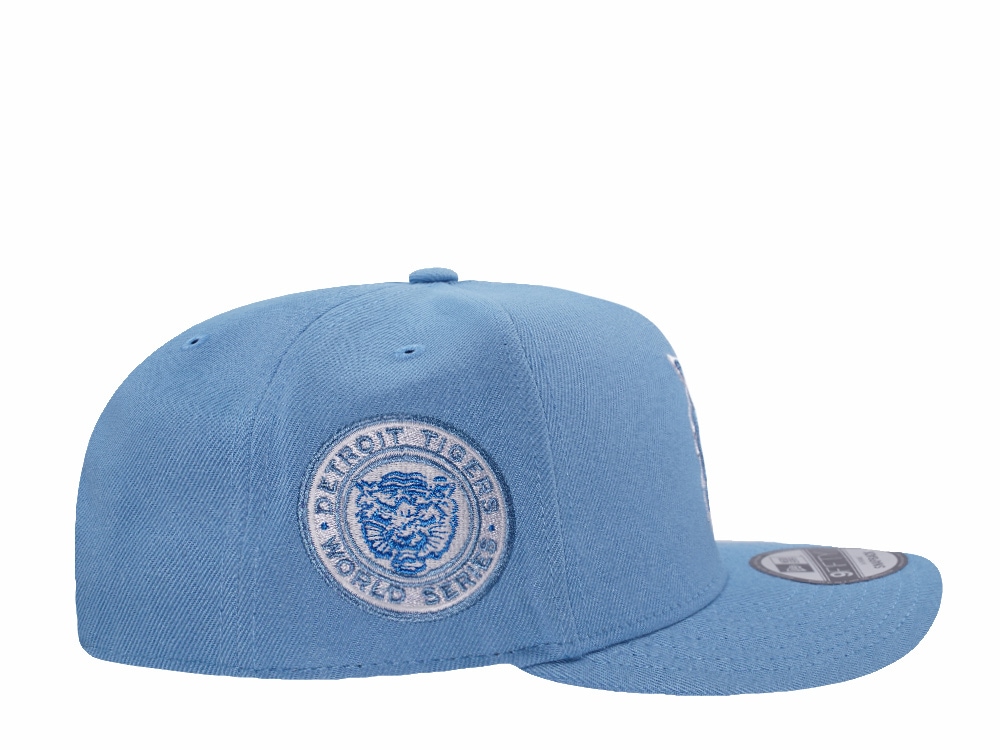 New Era Detroit Tigers World Series 1968 Sky Blue Prime Edition 9Fifty A Frame Snapback Cap