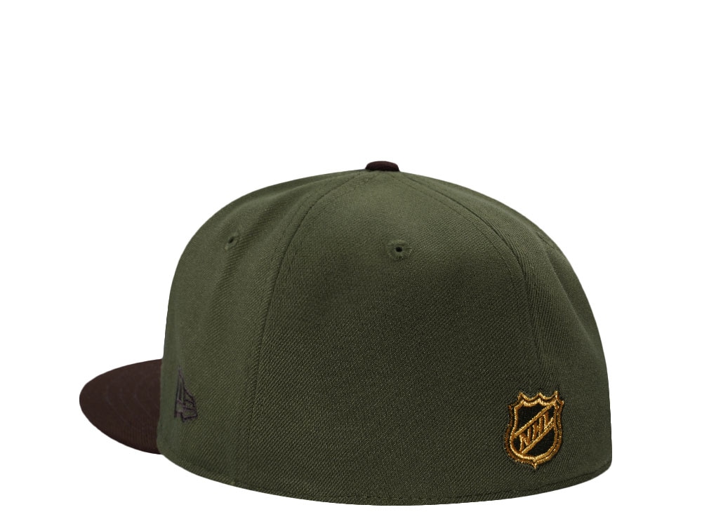 New Era Pittsburgh Penguins Stadium Series 2017 Rifle Green Two Tone Edition 59Fifty Fitted Cap