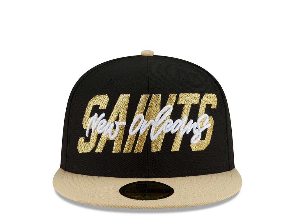 New Era New Orleans Saints NFL Draft 22 59Fifty Fitted Cap