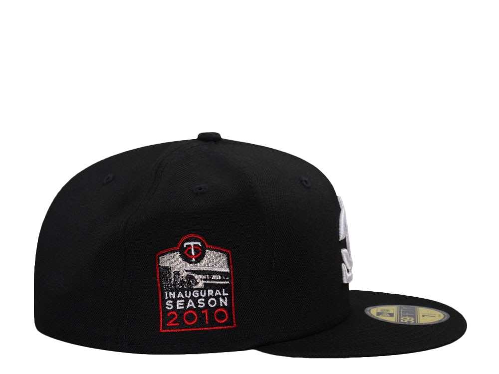 New Era Minnesota Twins Inaugural Season 2010 Black Prime Edition 59Fifty Fitted Cap