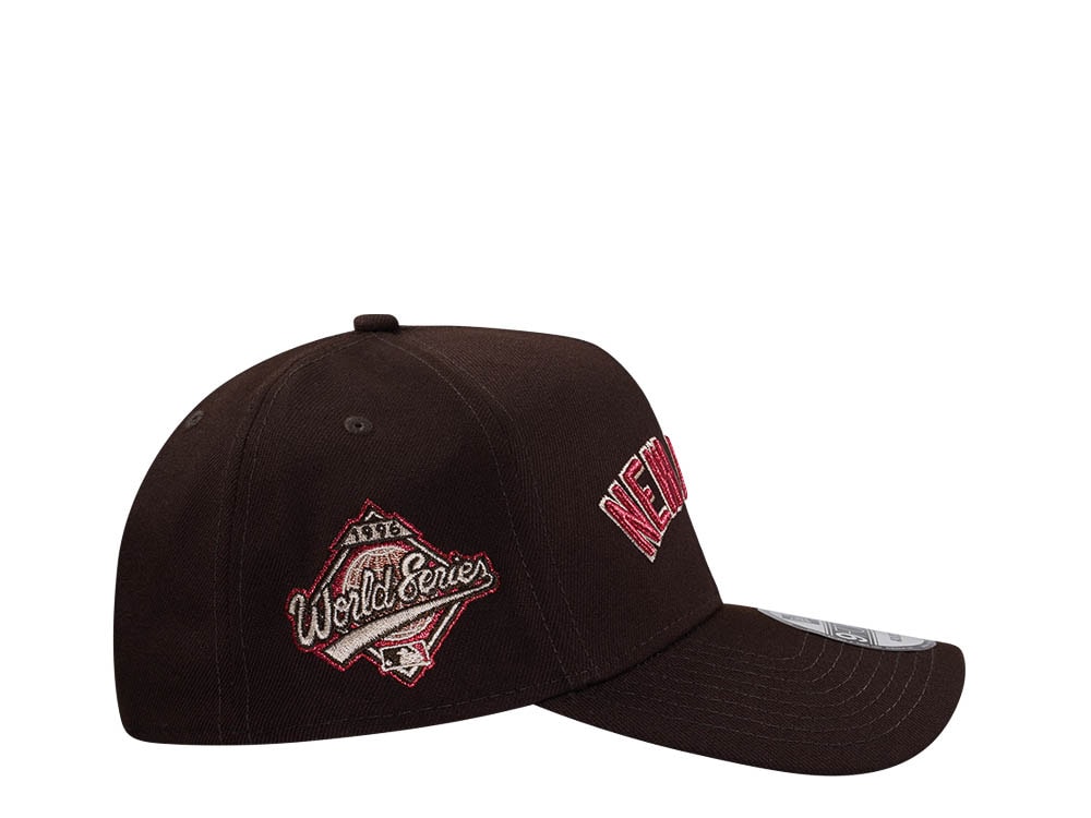 New Era New York Yankees World Series 1996 Brown Burnt Edition  9Forty Snapback Cap