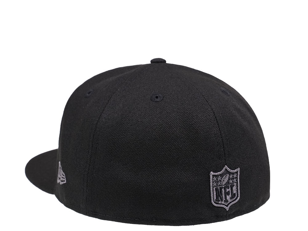 New Era Baltimore Ravens Black and Gray Edition 59Fifty Fitted Cap