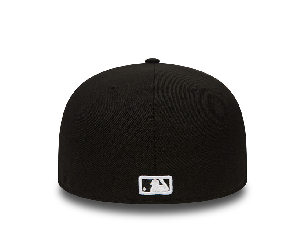 New Era New York Yankees Plain Black Prime Edition 59Fifty Fitted Cap