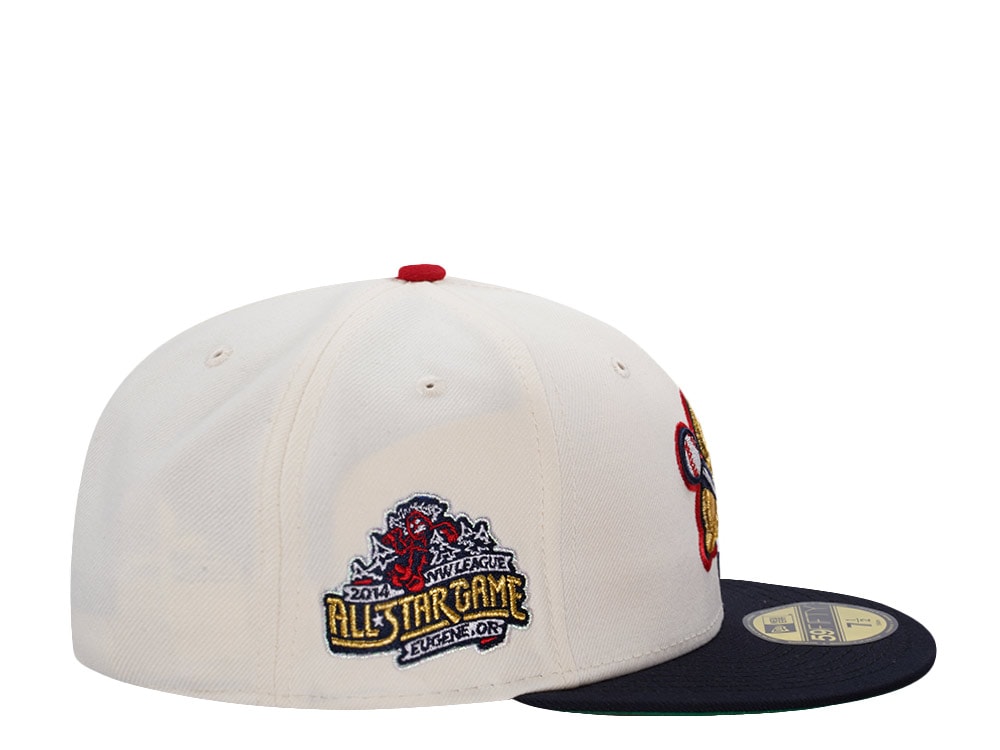 New Era Eugene Emeralds PK Park Chrome Two Tone Edition 59Fifty Fitted Cap