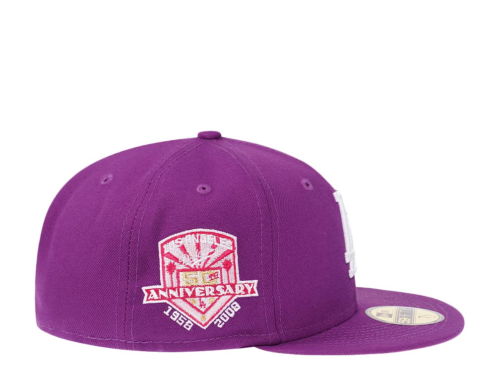 New Era Los Angeles Dodgers 50 Anniversary 1958-2008 59Fifty Fitted Cap
