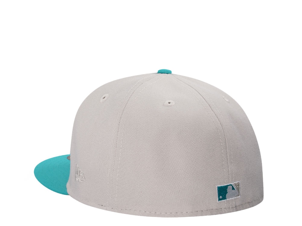 New Era Seattle Mariners Stone Pink Two Tone Edition 59Fifty Fitted Cap