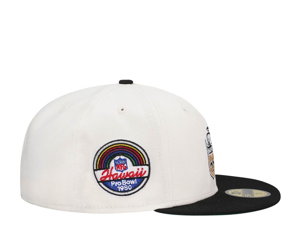 New Era New Orleans Saints Pro Bowl Chrome Two Tone Edition 59Fifty Fitted Cap