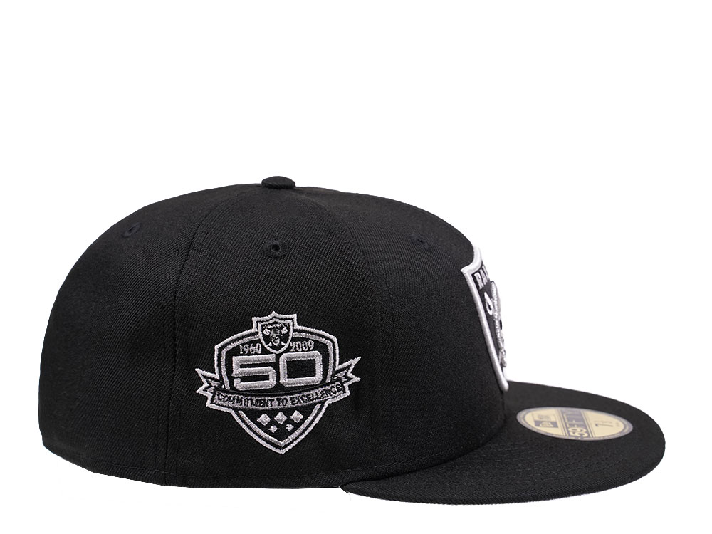 New Era Las Vegas Raiders 50th Anniversary 59Fifty Fitted Cap