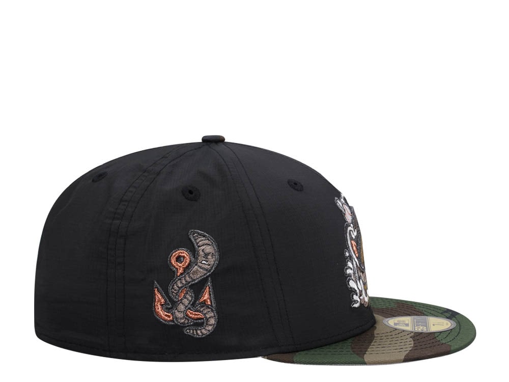 New Era Gwinnett Stripers Ripstop Outdoor Two Tone Edition 59Fifty Fitted Cap