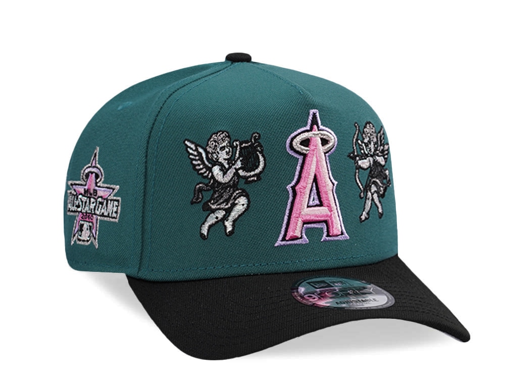 New Era Anaheim Angels All Star Game Cupids Pine Two Tone Edition 9Forty A Frame Snapback Cap