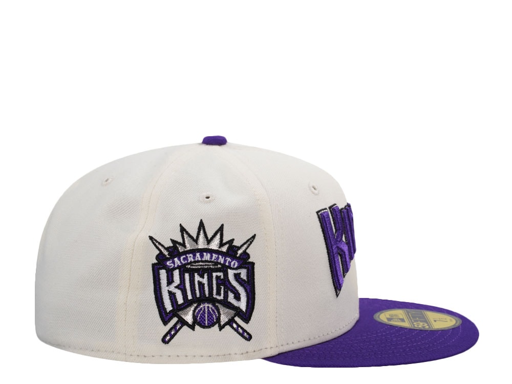 New Era Sacramento Kings Chrome Two Tone Edition 59Fifty Fitted Cap