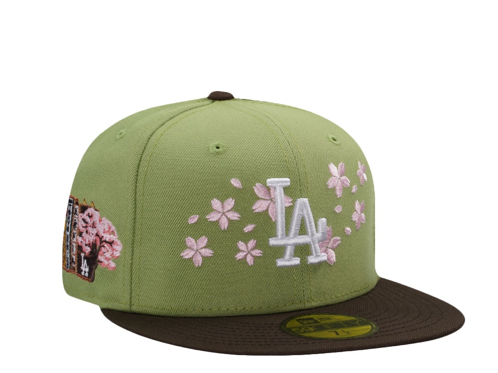 New Era Los Angeles Dodgers Tokyo Series 2025 Matcha Two Tone Edition 59Fifty Fitted Cap
