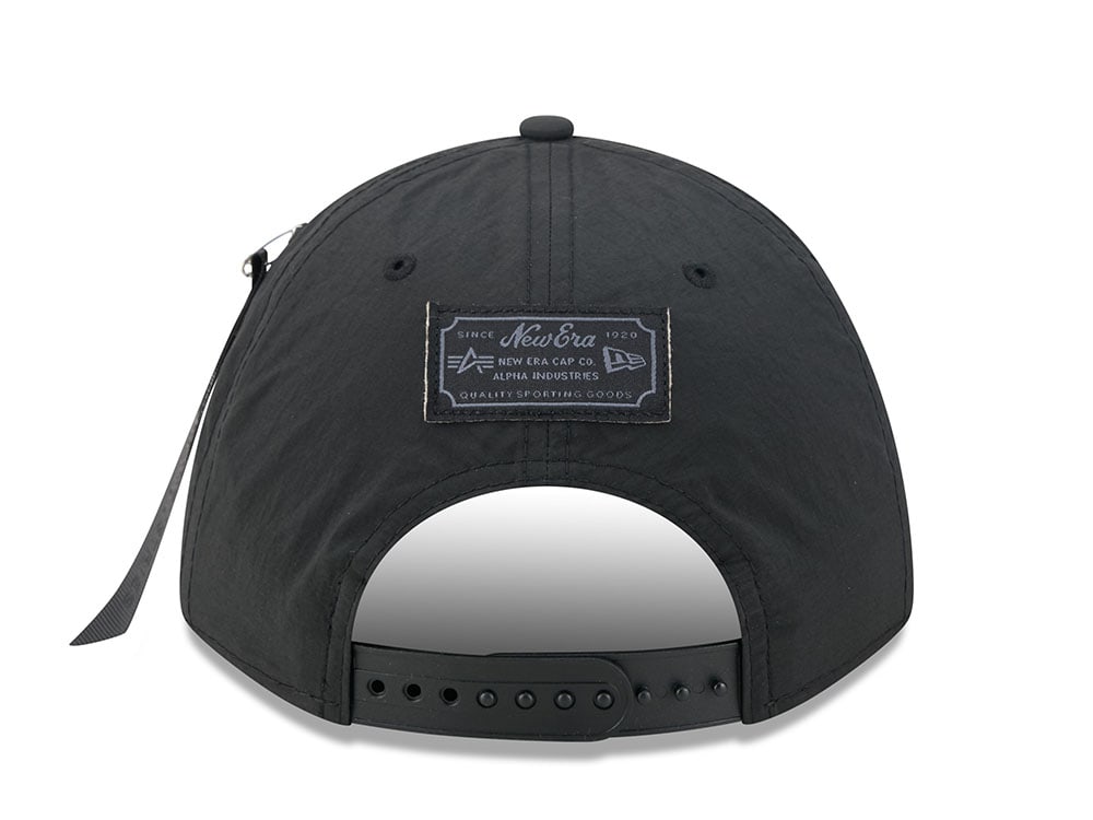New Era Alpha Industries Los Angeles Dodgers Black Prime Edition 9Forty M Crown A Frame Snapback Cap