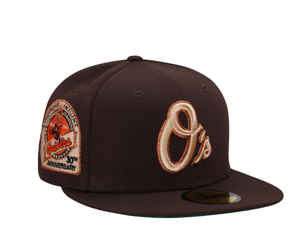 New Era Baltimore Orioles 30th Anniversary Chocolate Edition 59Fifty Fitted Cap