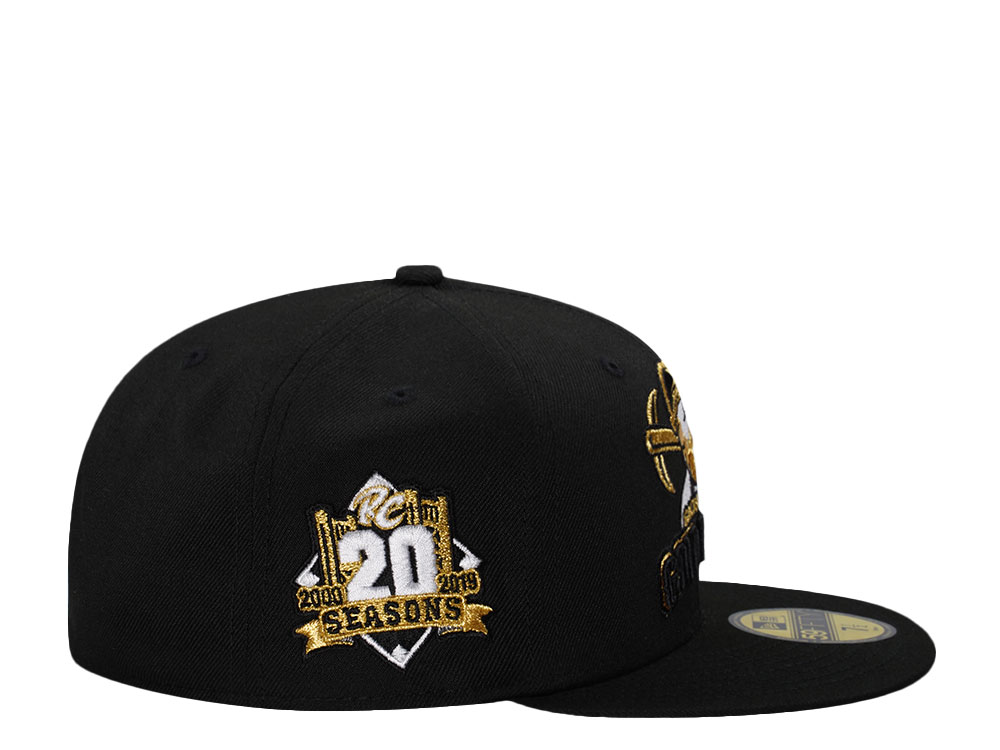 New Era Sacrament River Cats Gold Diggers 20 Seasons Black Throwback Edition 59Fifty Fitted Cap