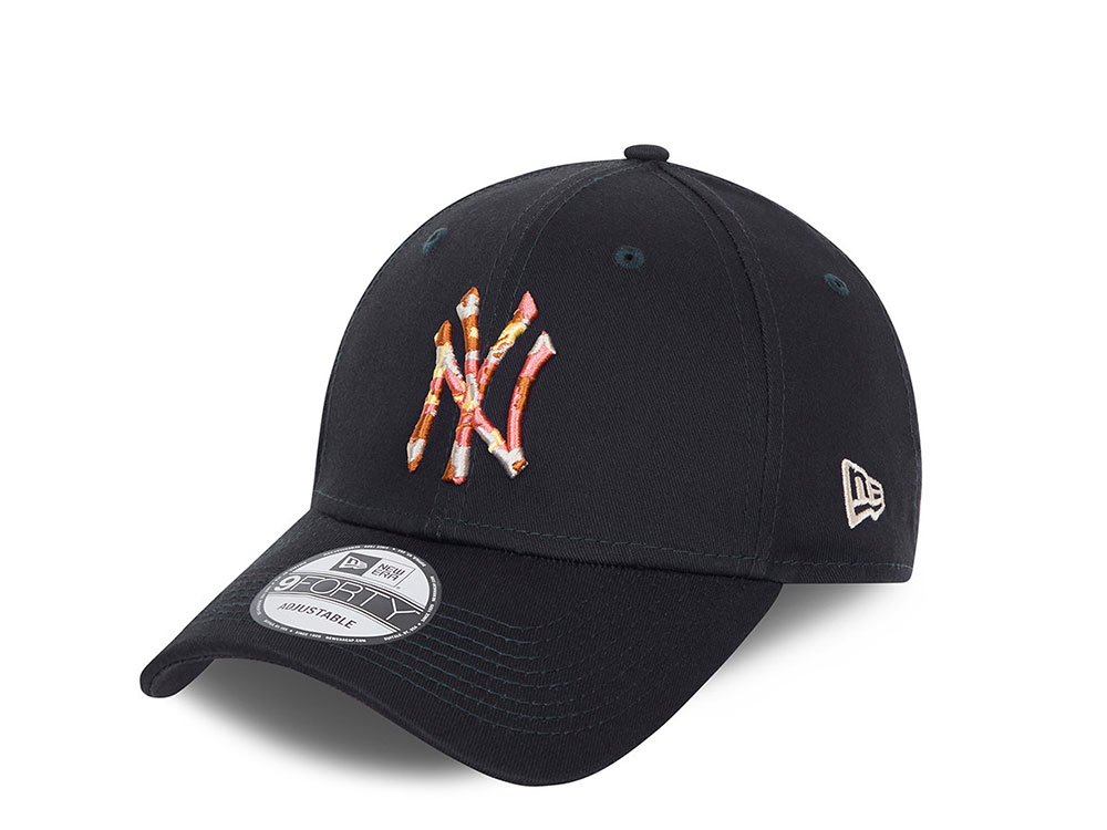 New Era New York Yankees Infill Navy 9Forty Strapback Cap