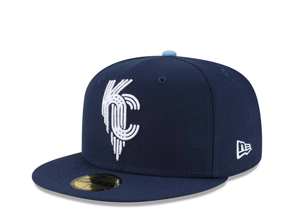 New Era Kansas Authentic City Royals Authentic City Connect 59Fifty Fitted Cap