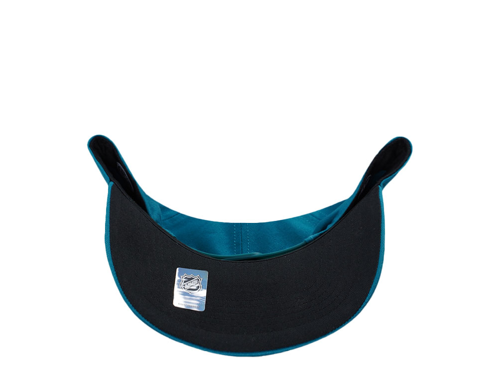 47Brand San Jose Sharks Teal Hitch Edition Snapback Cap