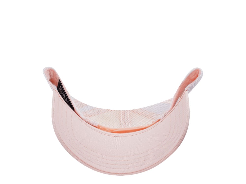 Von Dutch Script Pink Trucker Snapback Cap
