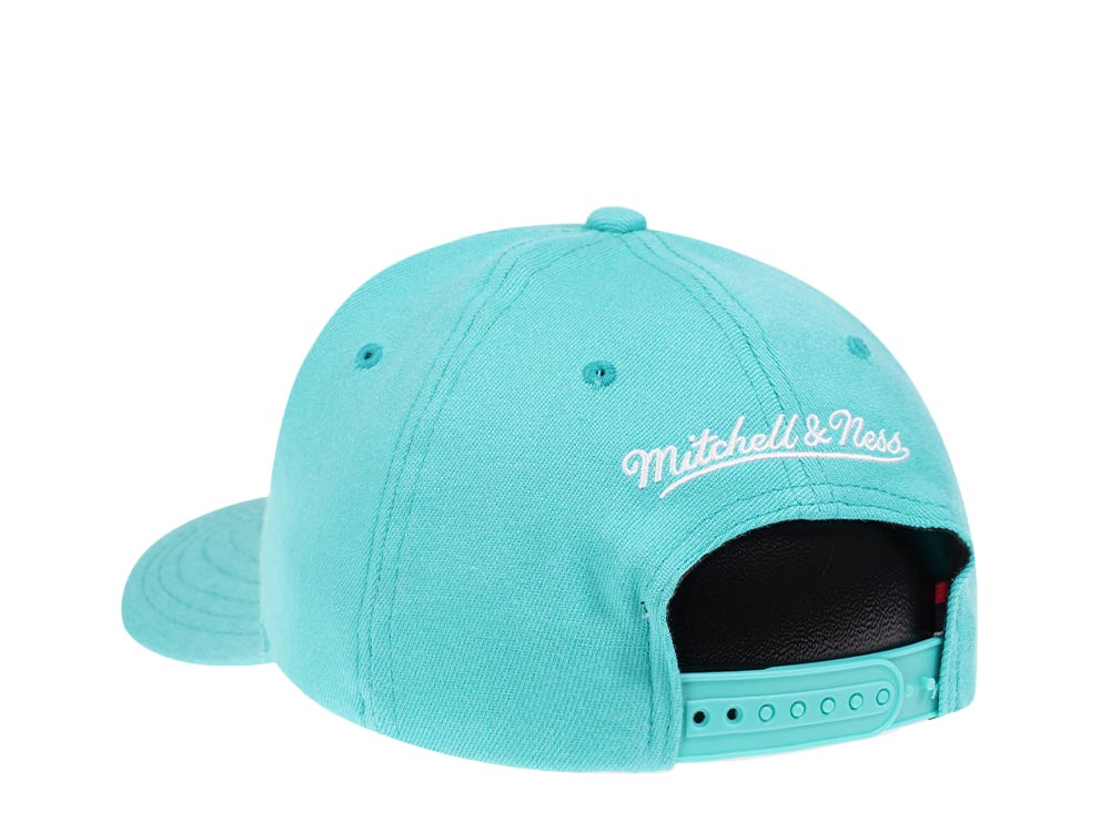 Mitchell & Ness San Antonio Spurs Team Ground Red Line Solid Flex Snapback Cap