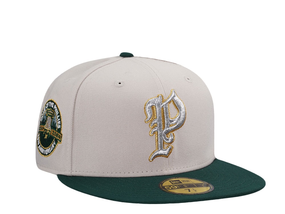 New Era Philadelphia Phillies 20th Anniversary Stone Two Tone Edition 59Fifty Fitted Cap
