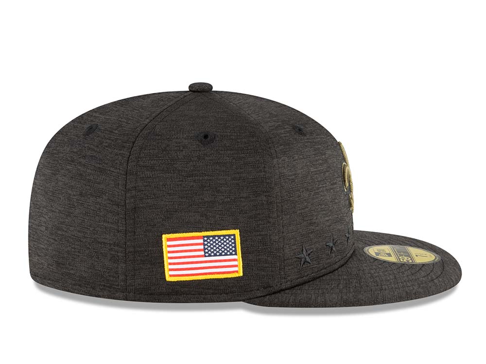 New Era New Orleans Saints Salute to Service 2020 Fitted 59Fifty Cap