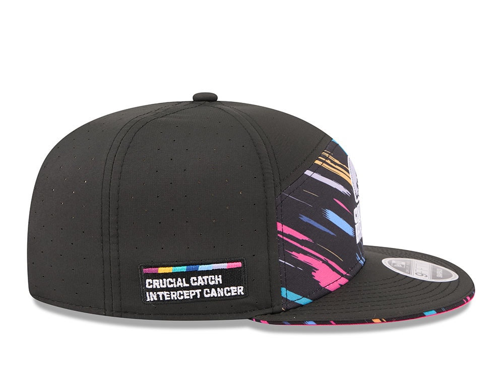 New Era San Francisco Giants Crucial Catch 2026 Black Edition 9Fifty Split Panel Snapback Cap