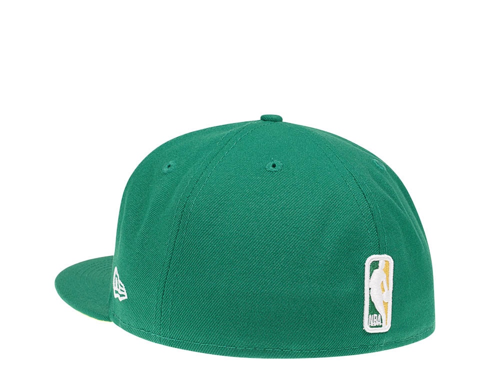 New Era Boston Celtics Citruspop Patch The 17x NBA Finals Champions 59fifty Fitted Cap